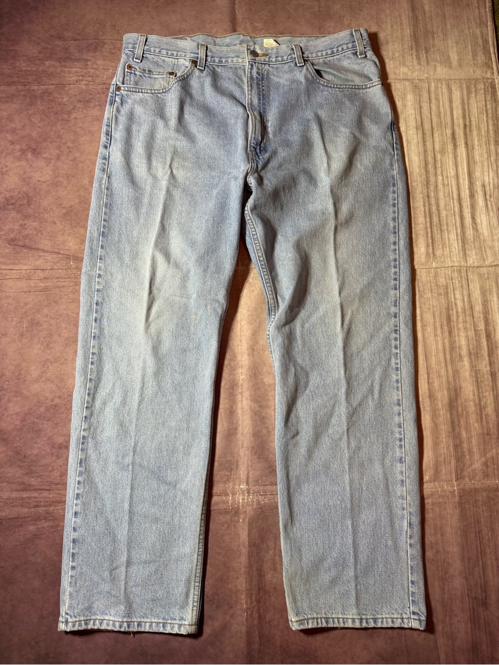 Vintage 90s Levis 505 Jeans Mens Sz 40x30 Blue Straight Leg Denim 1999 Retro